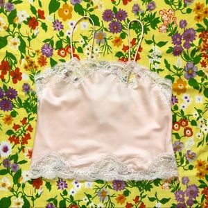 VINTAGE CHRISTIAN DIOR SATIN CAMISOLE